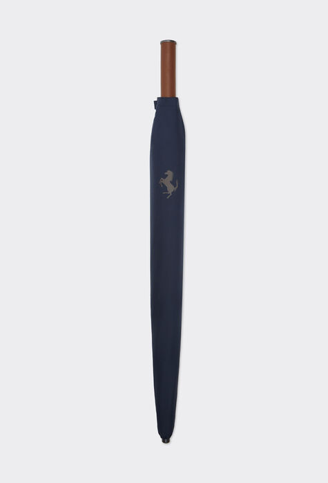 Ferrari Parapluie avec motif Cheval cabré pixélisé Bleu marine 20381f