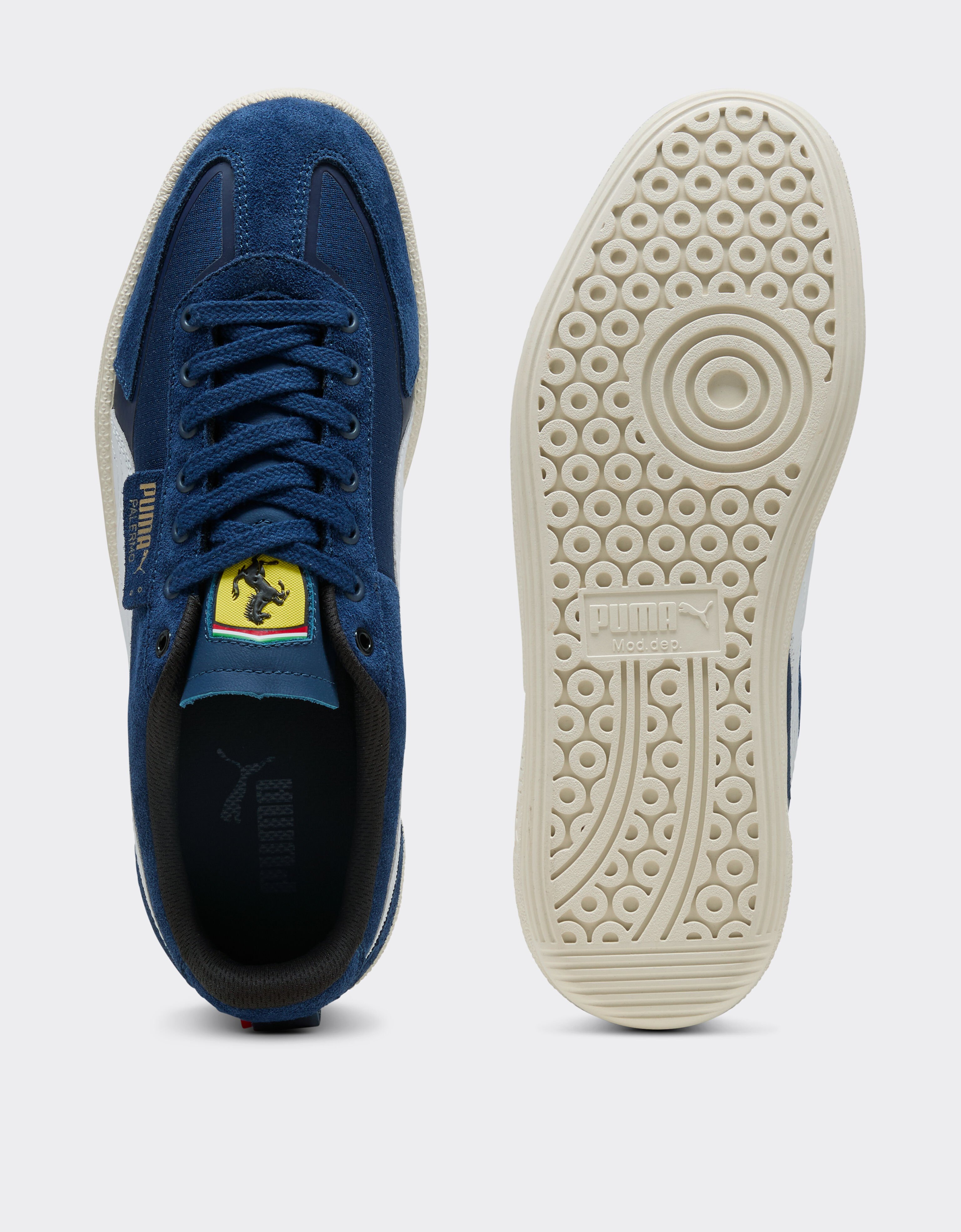 Ferrari Puma Sneaker for Scuderia Ferrari Palermo Blu Scozia LA0B2f