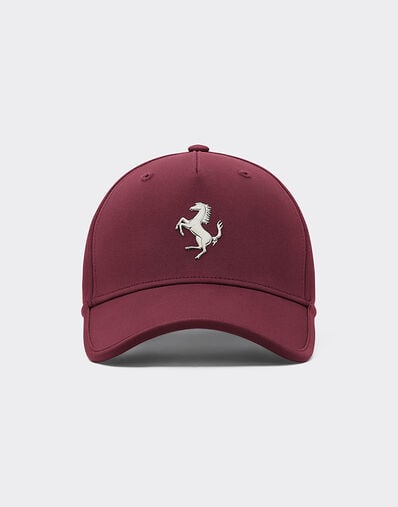 Ferrari Baseball cap with metal Prancing Horse Mahogany 20815f