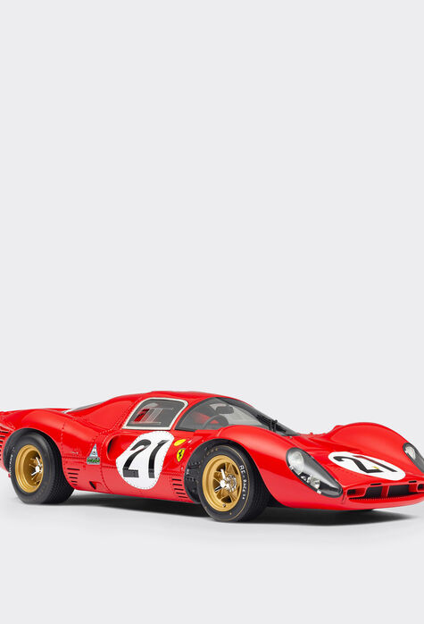 Ferrari Modellauto Ferrari 330 P4 im Maßstab 1:18 Rot F1354f