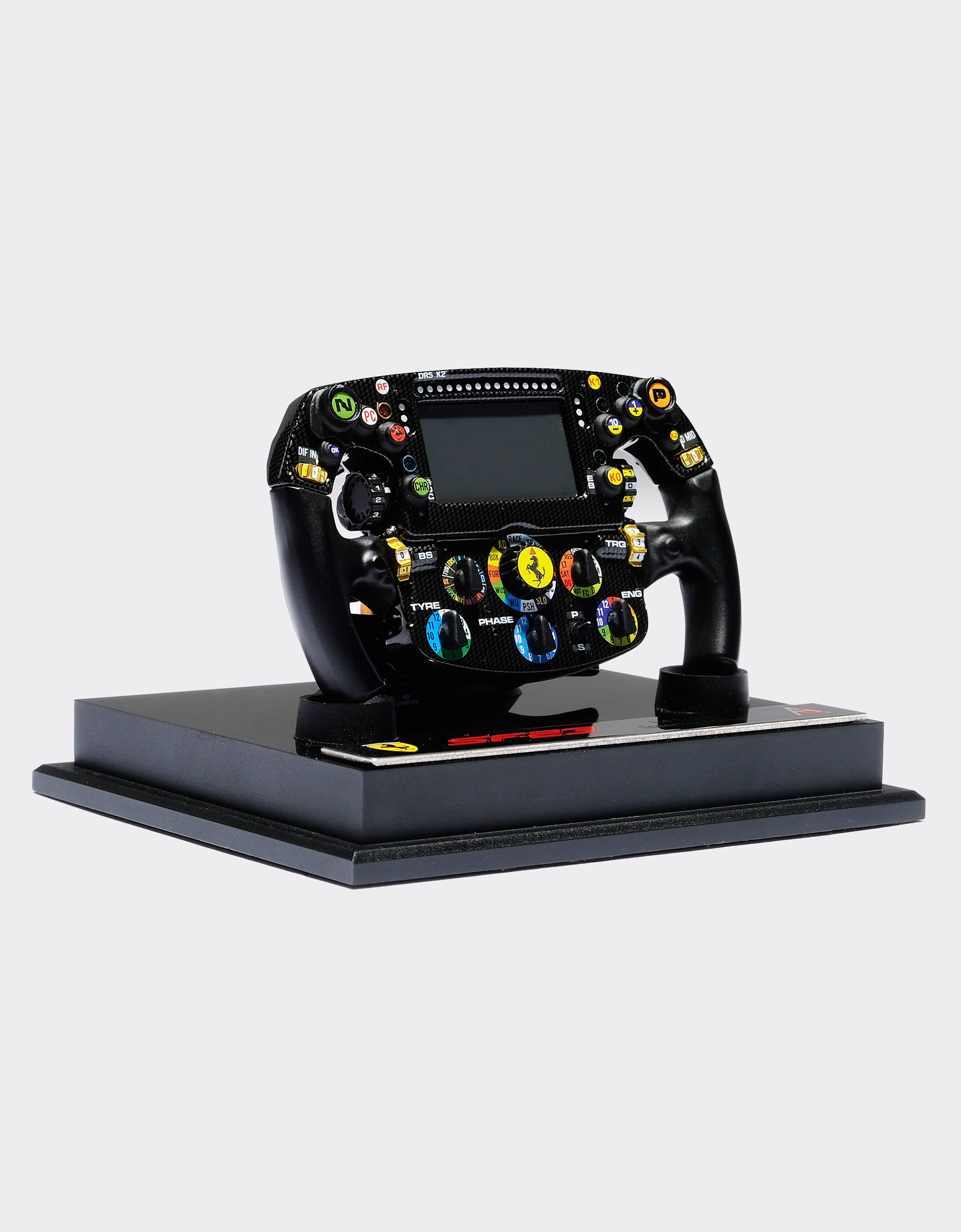 Ferrari SF-23 steering wheel model in 1:4 scale Black F1048f