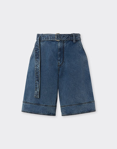 Ferrari Bermuda shorts in denim Denim 22471f
