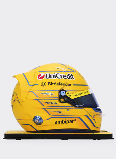 Ferrari Casco Lewis Hamilton Miami Edición Especial 2025 a escala 1:1 MULTICOLOR LA078f