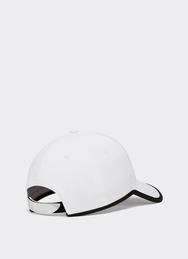 Ferrari Baseball hat with contrast band Optical White 20815f