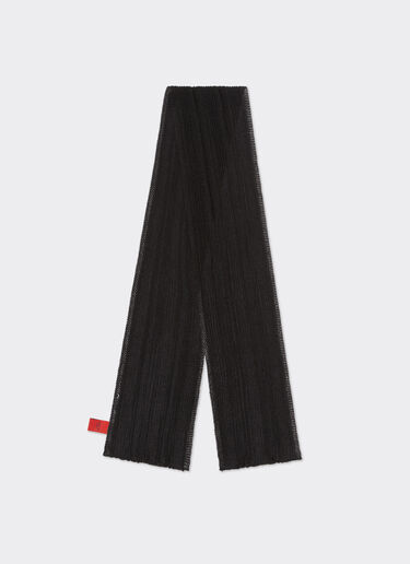 Ferrari Viscose and lurex Shelley scarf Black 21946f