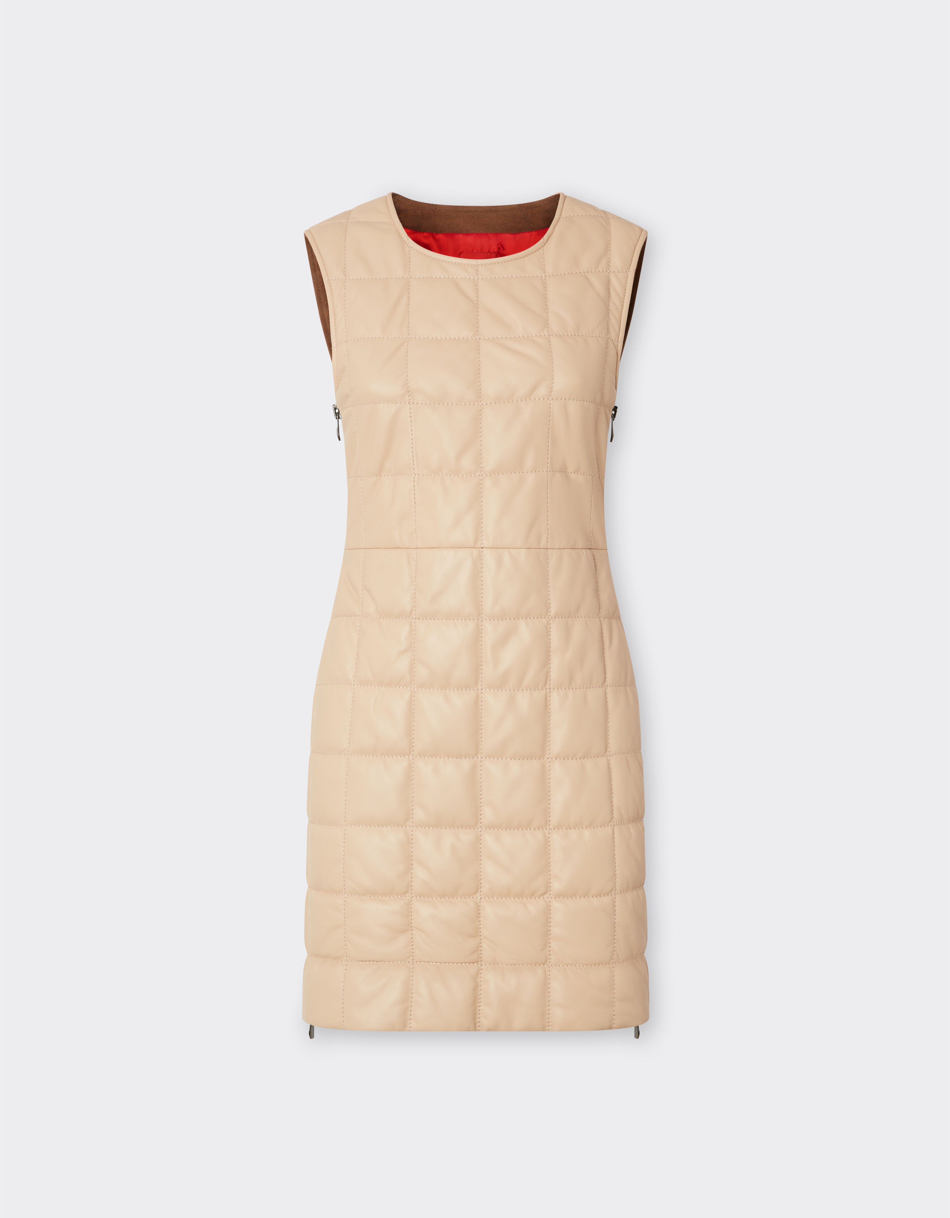 Ferrari Mini robe en cuir nappa et daim Gesso 22587f