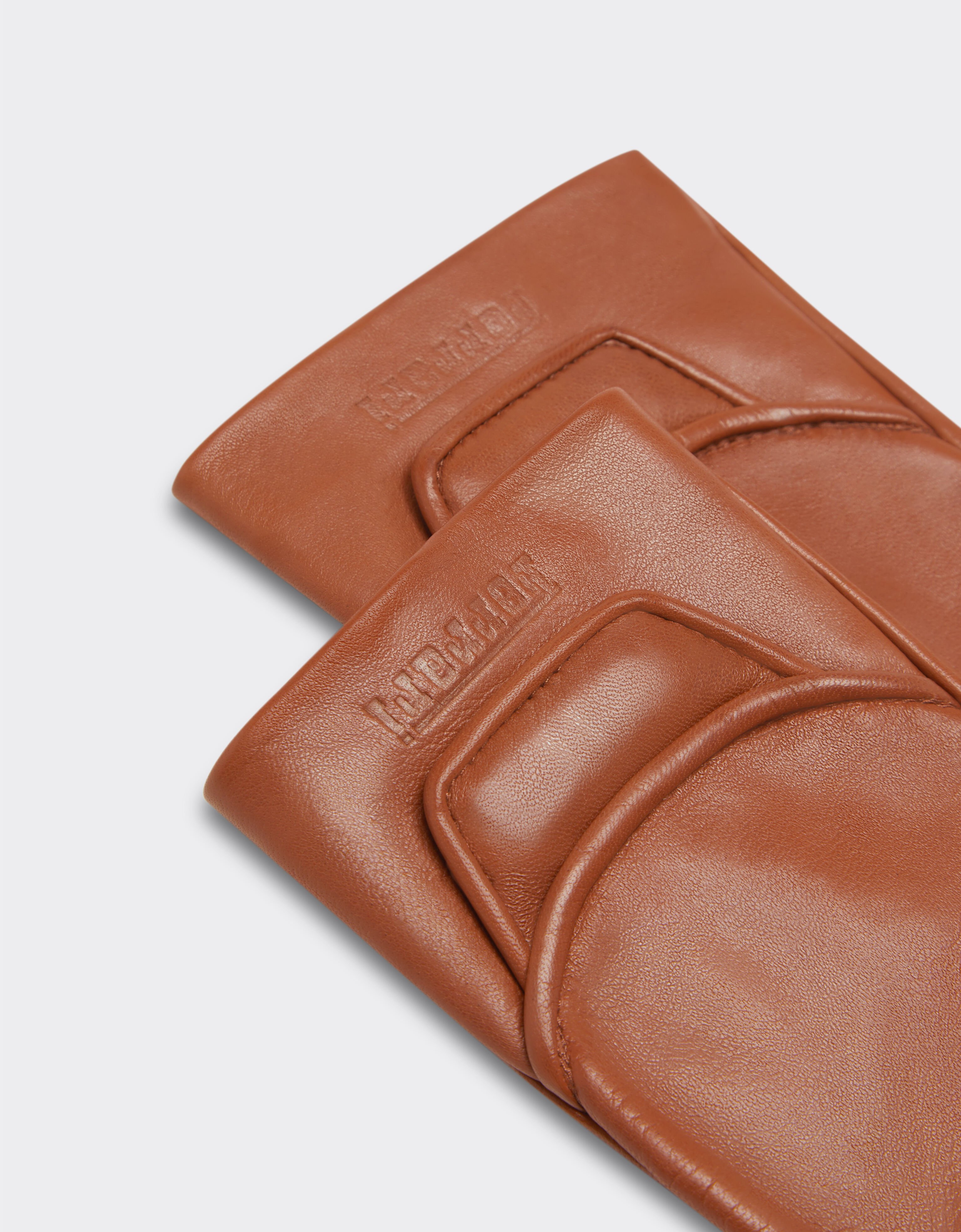 Ferrari Fingerless gloves in nappa leather Hide 21917f