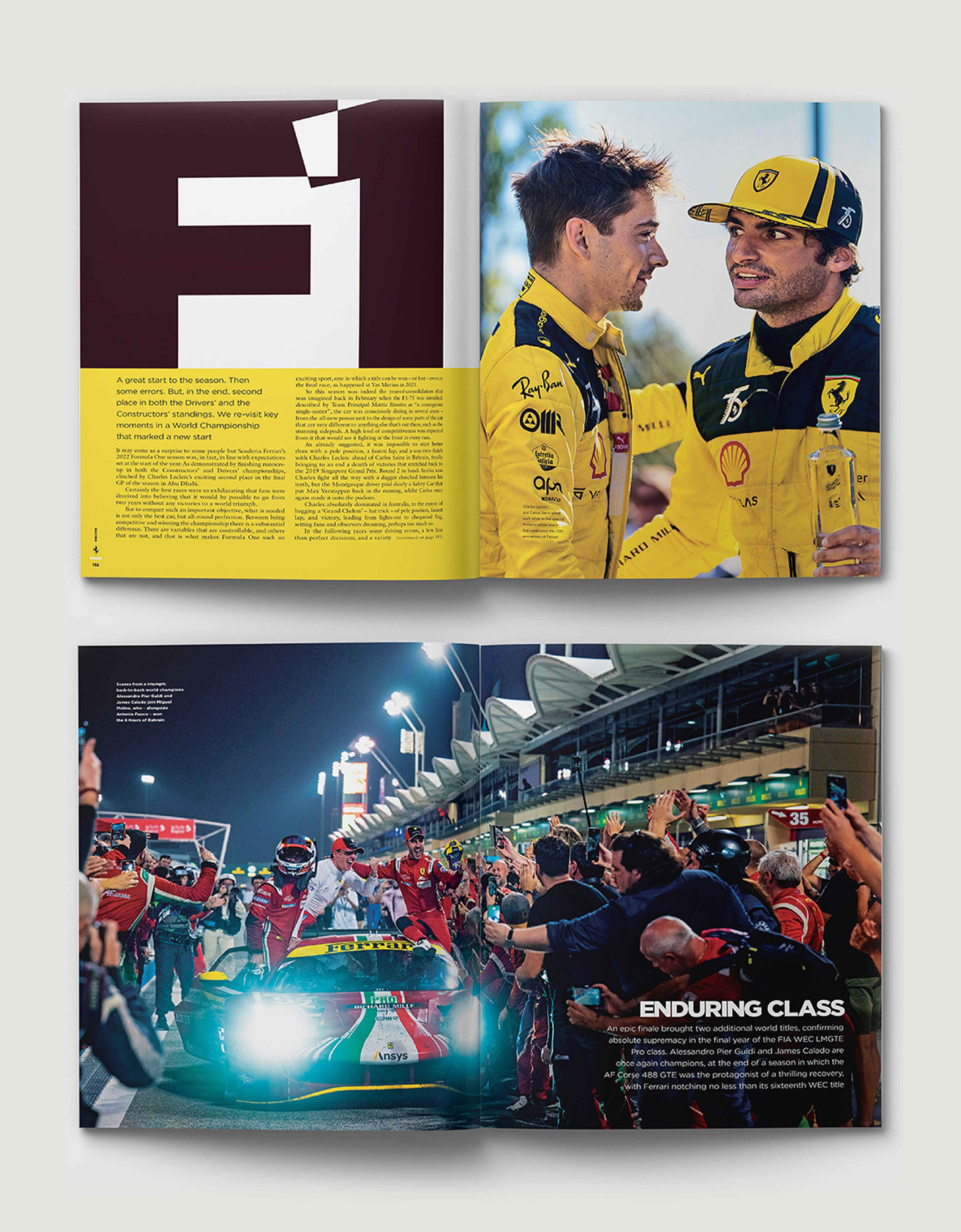 Ferrari The Official Ferrari Magazine numero 57 - Annuario 2022 MULTICOLORE 48129f