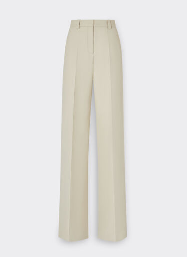 Ferrari Trousers in two-tone double-sided tech fabric Ecru 21756f