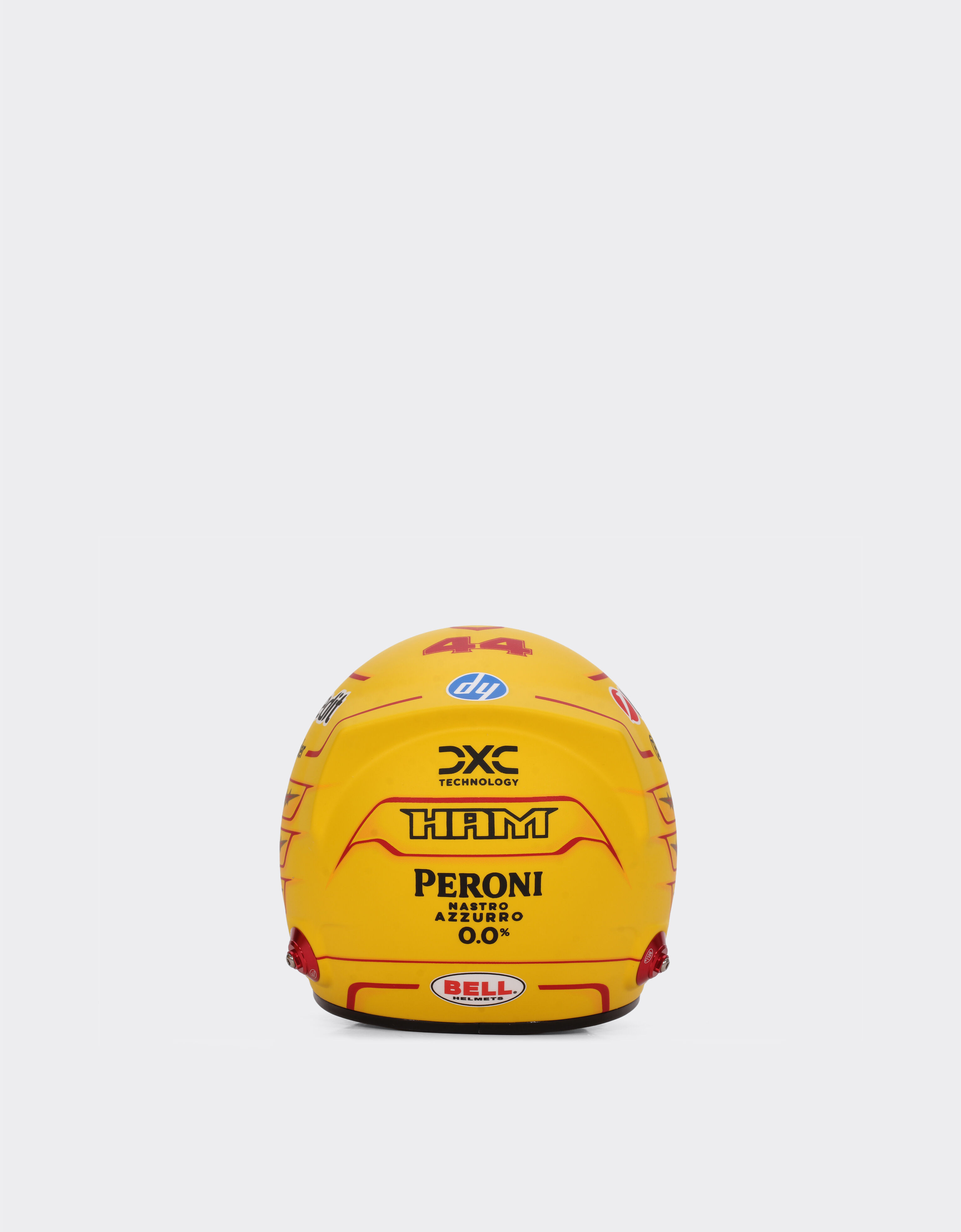Ferrari 2025 Lewis Hamilton mini helmet in 1:2 scale MULTICOLOUR LA07Pf