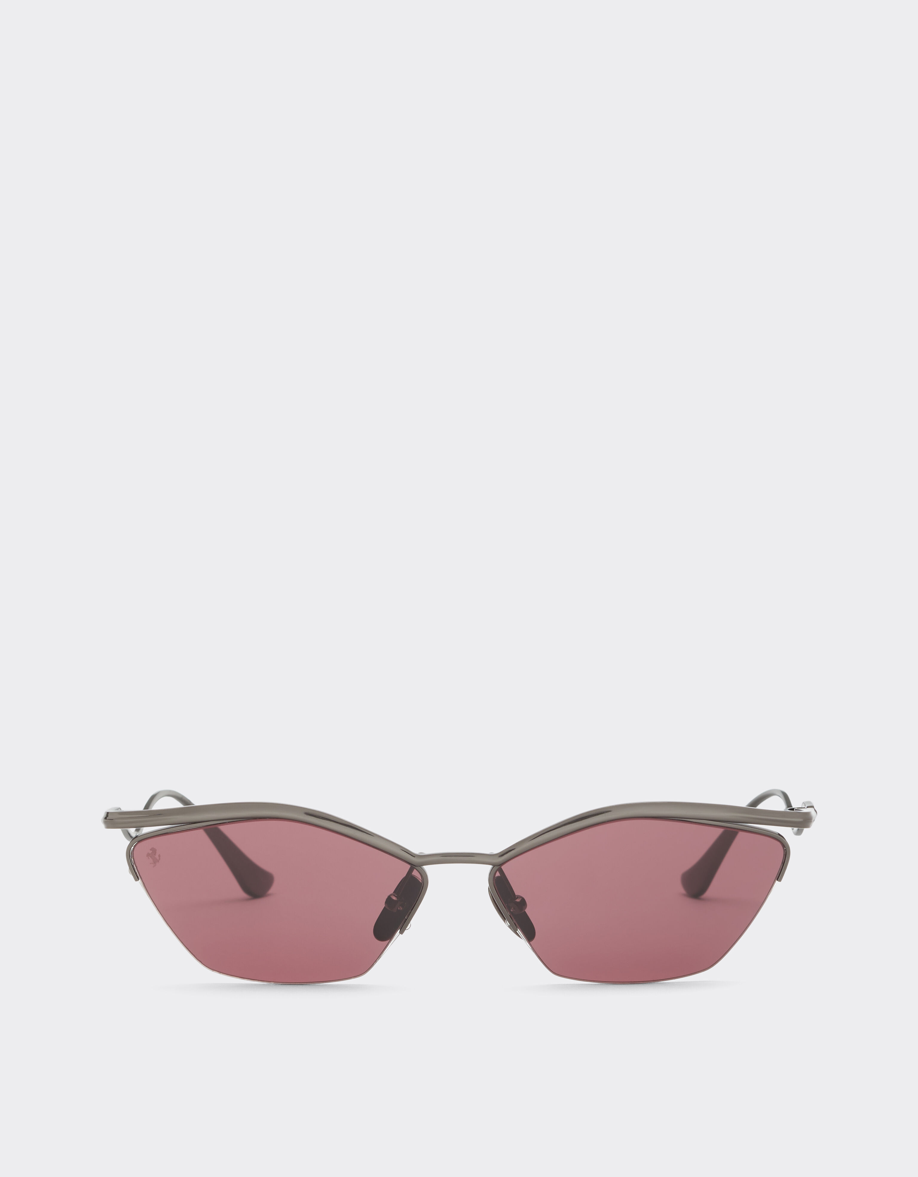 Ferrari Ferrari sunglasses in polished gunmetaltitanium with exclusive Contrast Pro™ lenses Gunmetal LA0L1f