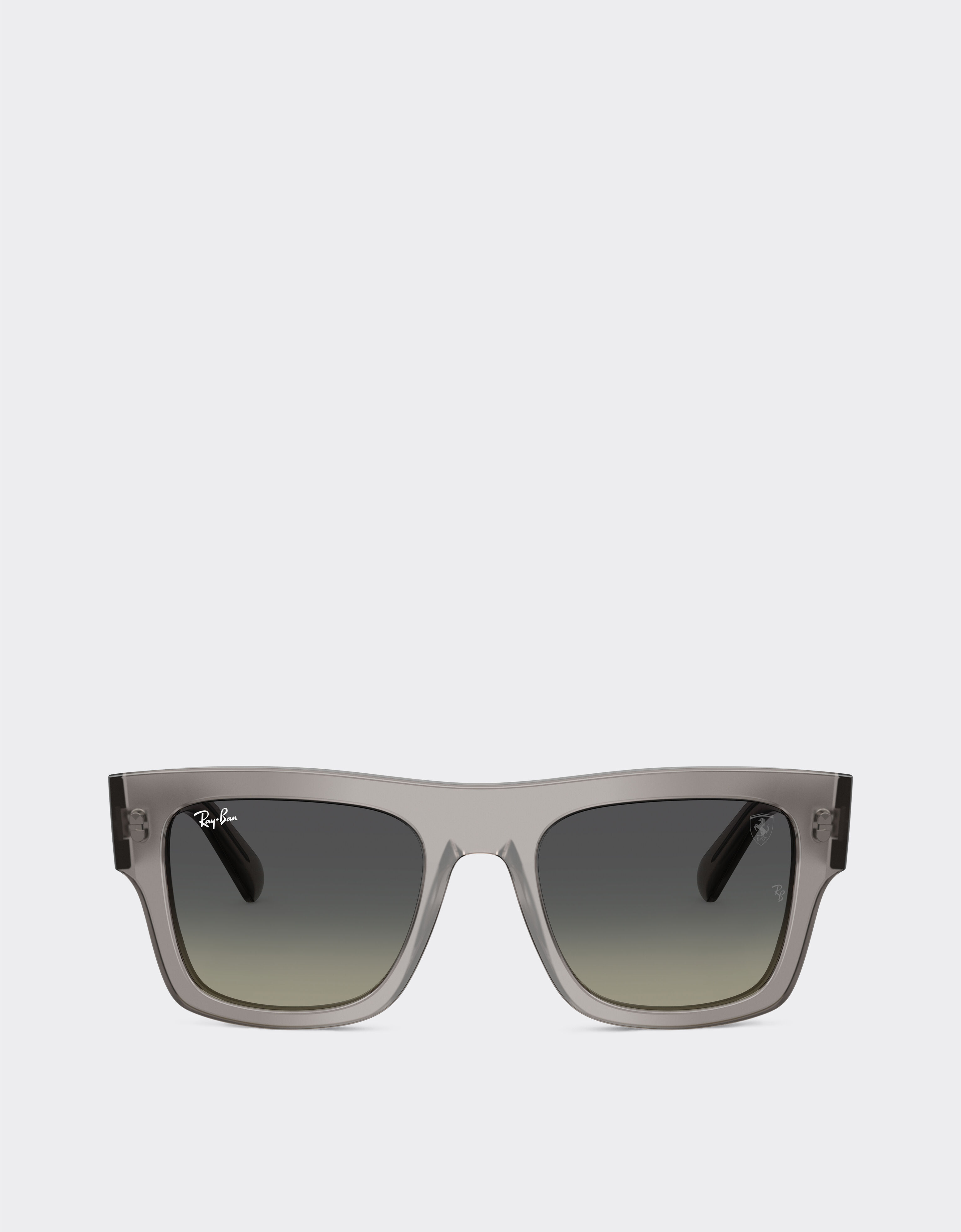 Ferrari Ray-Ban for Scuderia Ferrari RB2217M in transparent grey acetate with gradient grey lenses Ingrid LA015f
