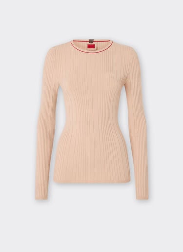 Ferrari Stretch viscose knit Powder Pink 49980f