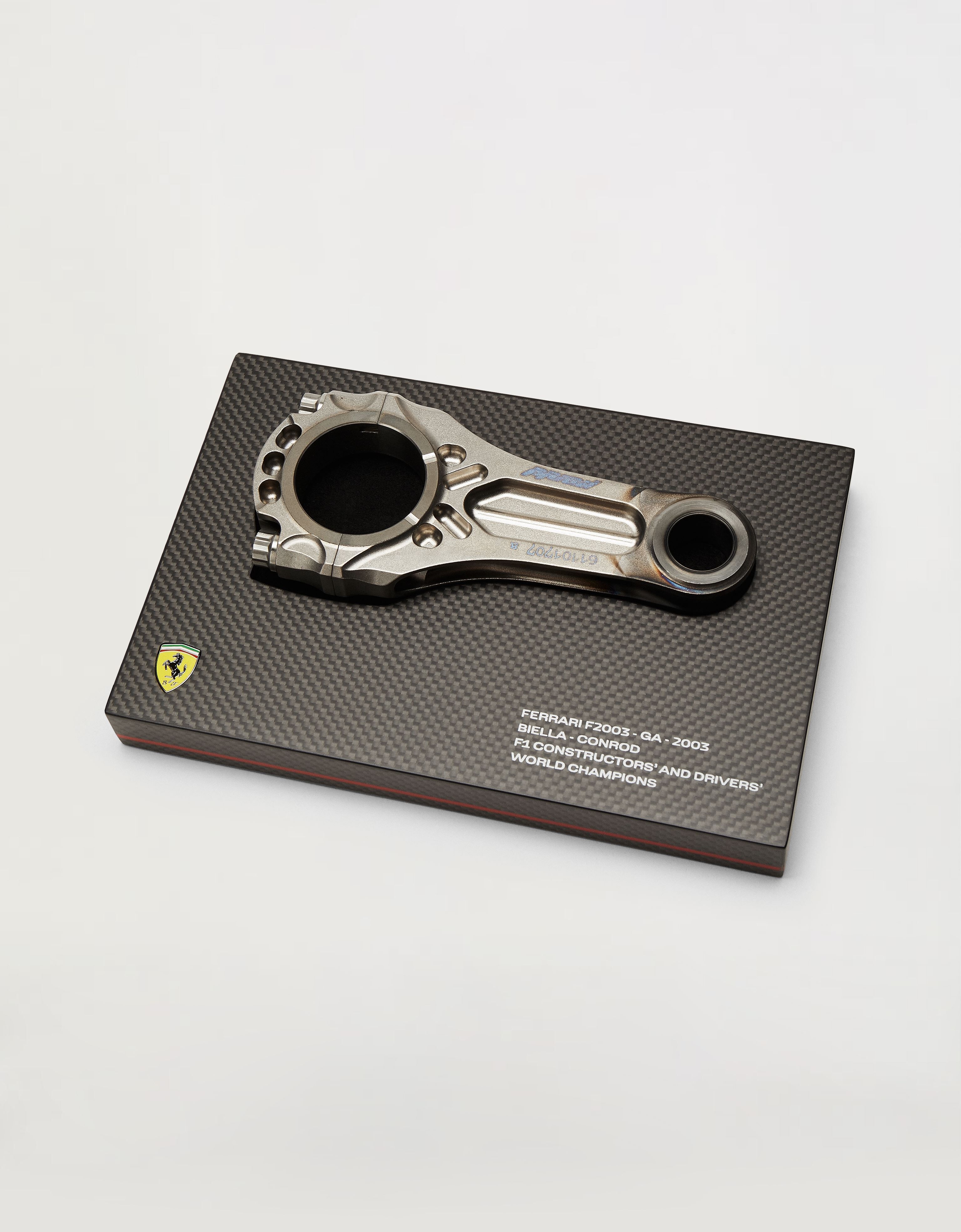 Ferrari Original piston from the F2003, winner of the 2003 Constructors' and Drivers' Championships Yellow F0650f