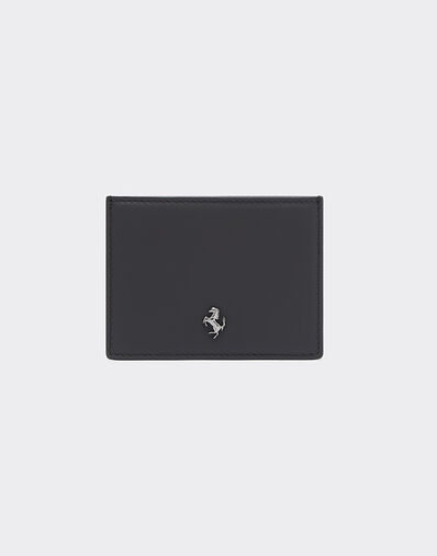 Ferrari Second Life Leather Card Holder Black 21435f