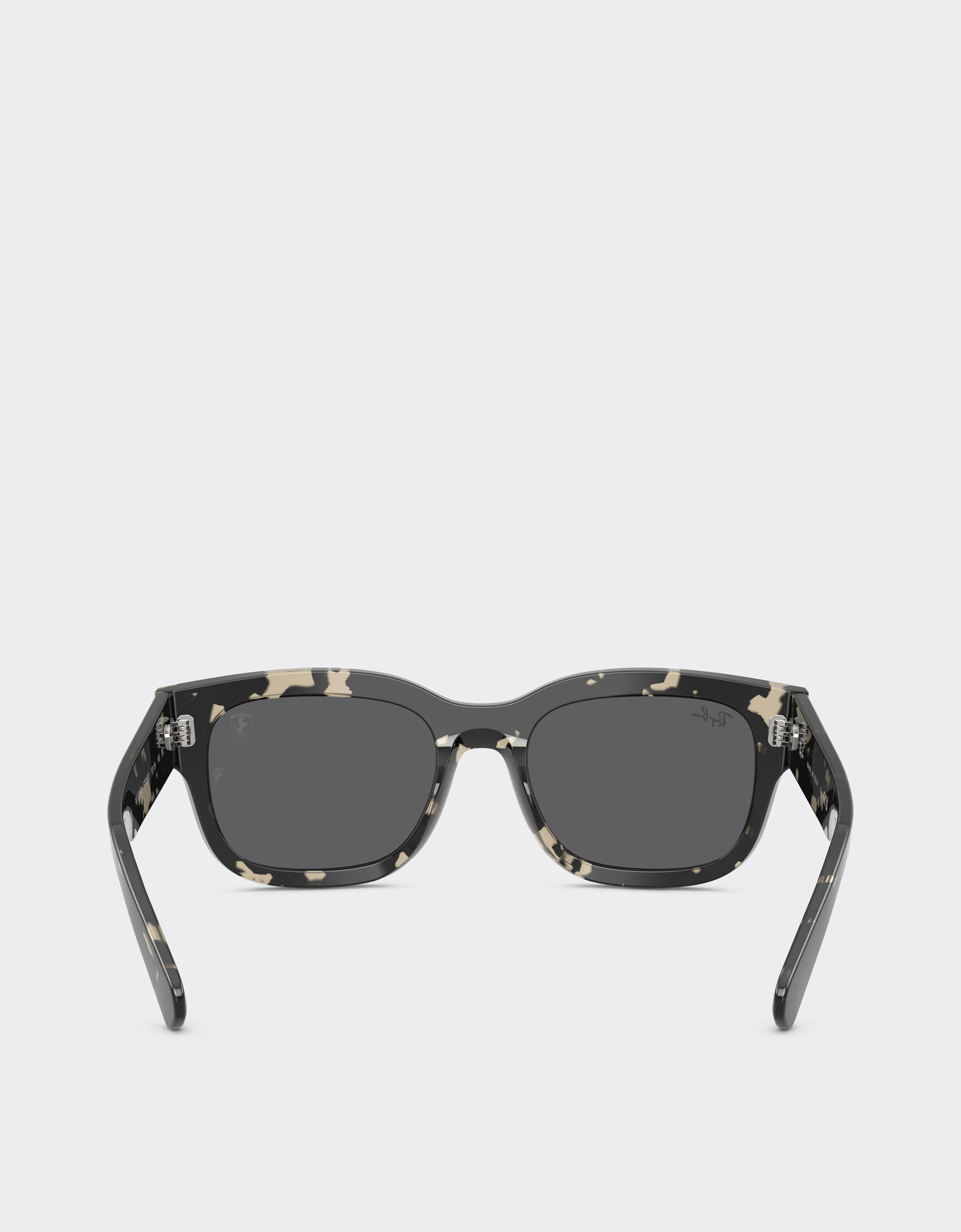 Ferrari Ray-Ban for Scuderia Ferrari RB2228M in Havana grey acetate with dark grey lenses Multicolour LA0JGf
