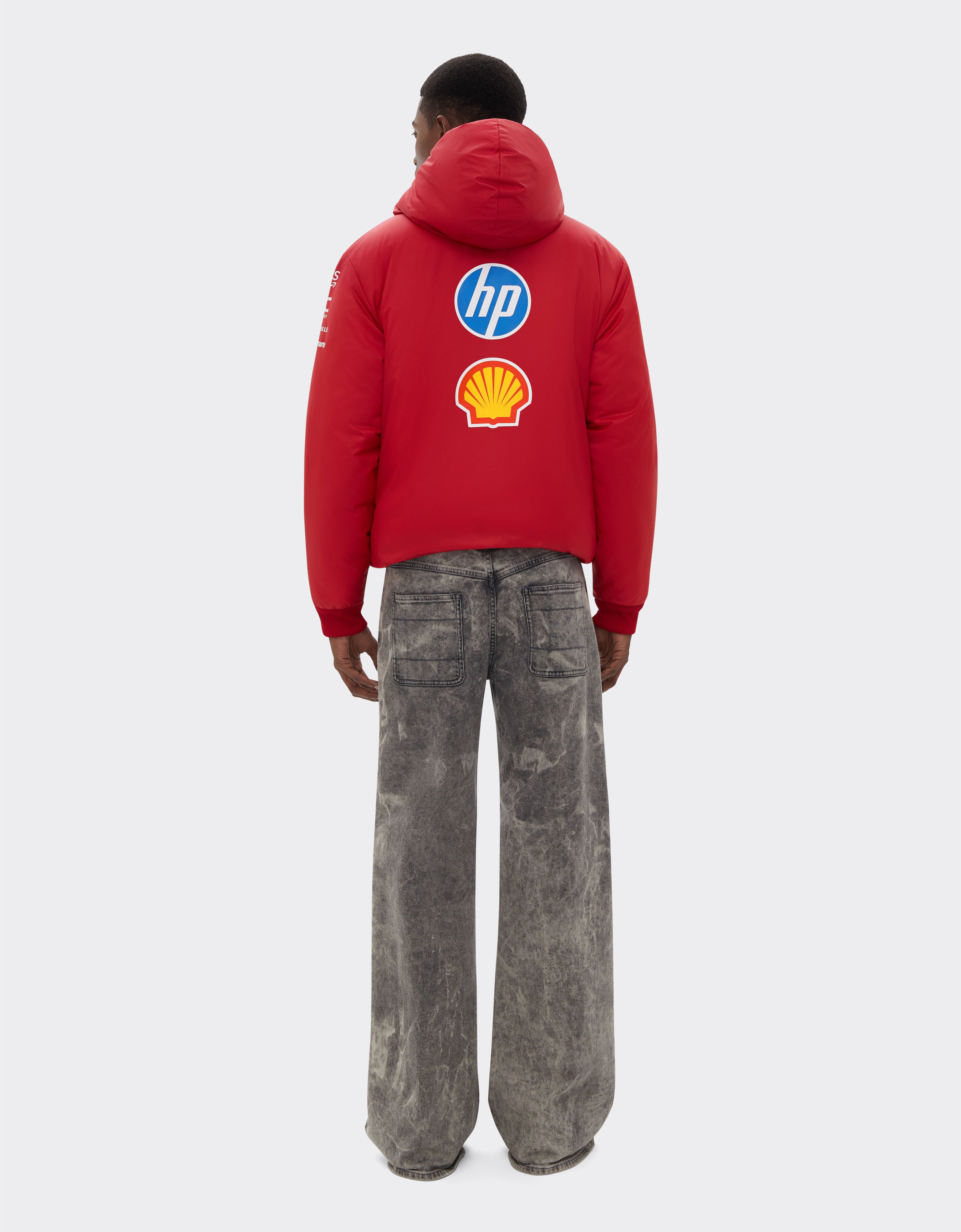 Ferrari 2025 Veste réversible Team Puma pour la Scuderia Ferrari HP Rouge LA068f