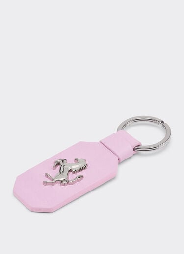 Ferrari Llavero de cuero con caballo rampante Glicina 49222f