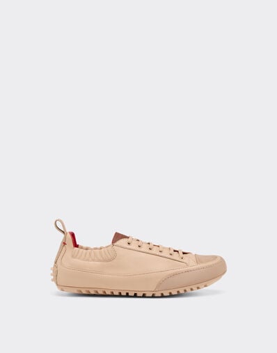 Ferrari Pilote en cuir nappa et daim Nude 22736f