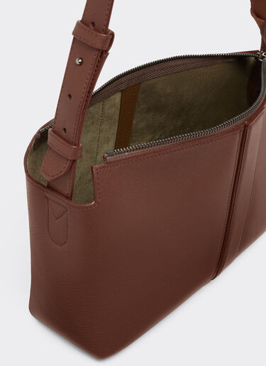 Ferrari Sac à bandoulière en cuir grainé Hide 22123f