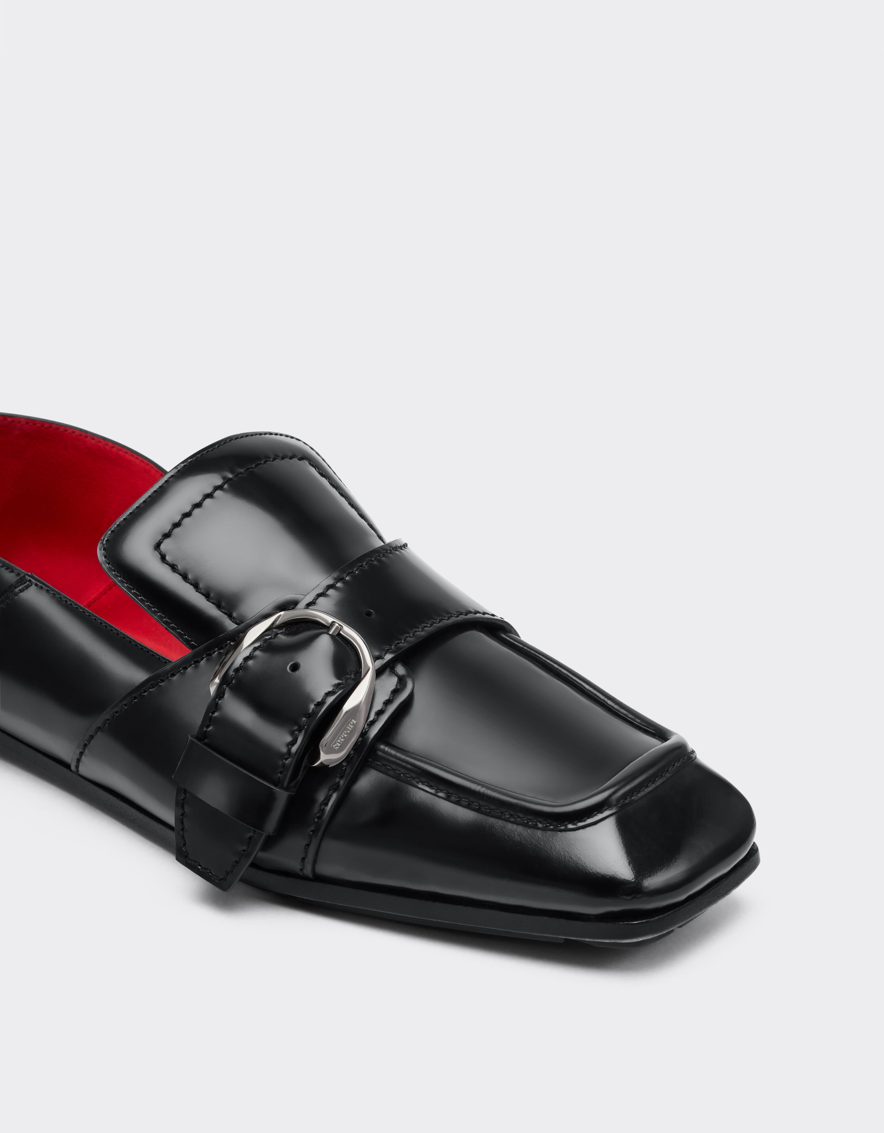 Ferrari Brushed leather loafers Black 22743f