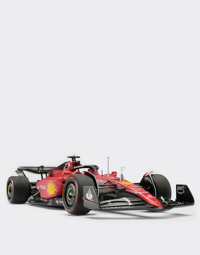 Ferrari Maqueta Ferrari F1-75 Charles Leclerc a escala 1:18 Rosso Corsa F0884f