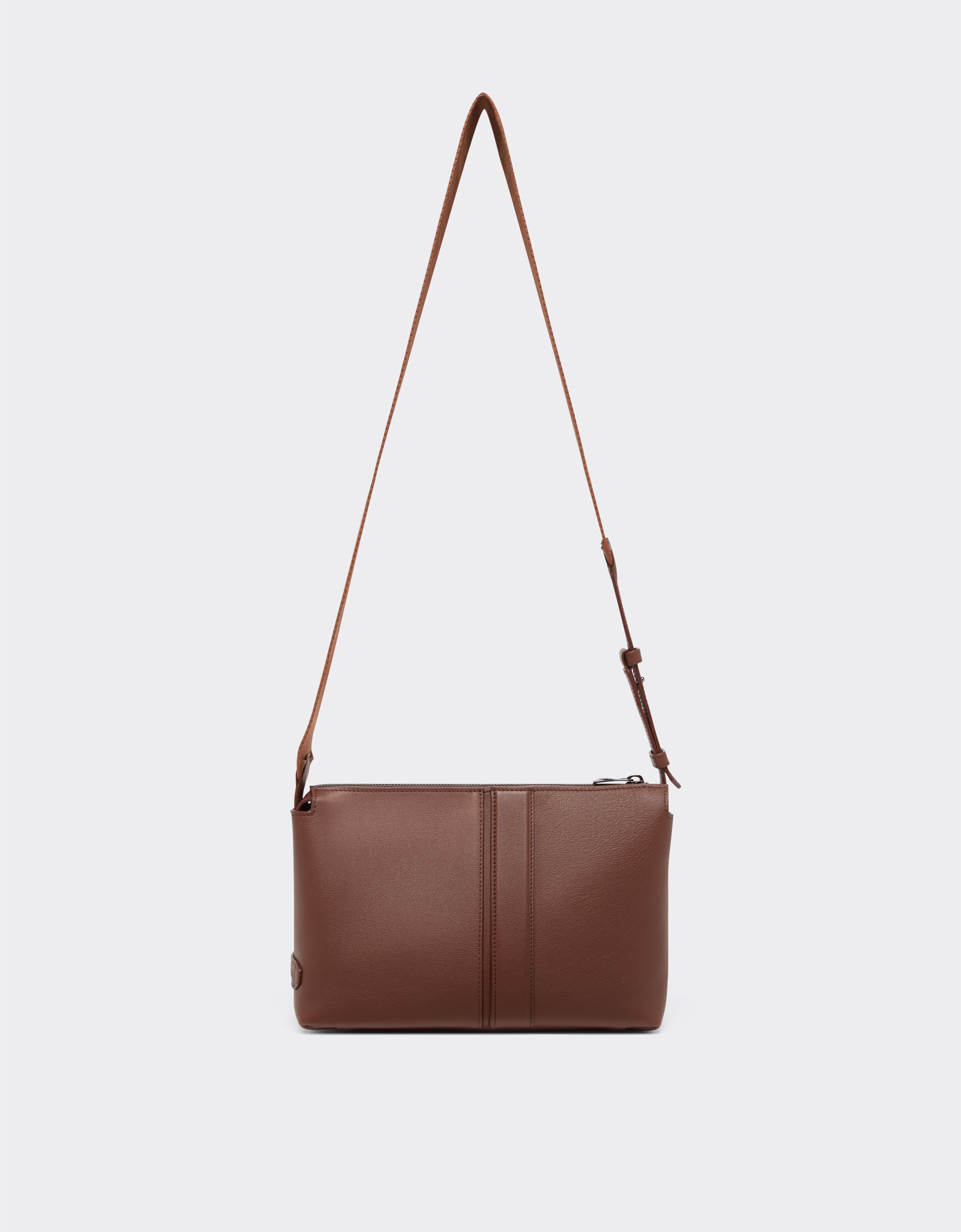 Ferrari Sac à bandoulière en cuir grainé Hide 22123f