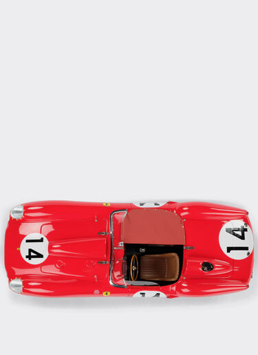 Ferrari Miniatura Ferrari 250 TR 1958 Le Mans a escala 1:18 Rojo L7580f