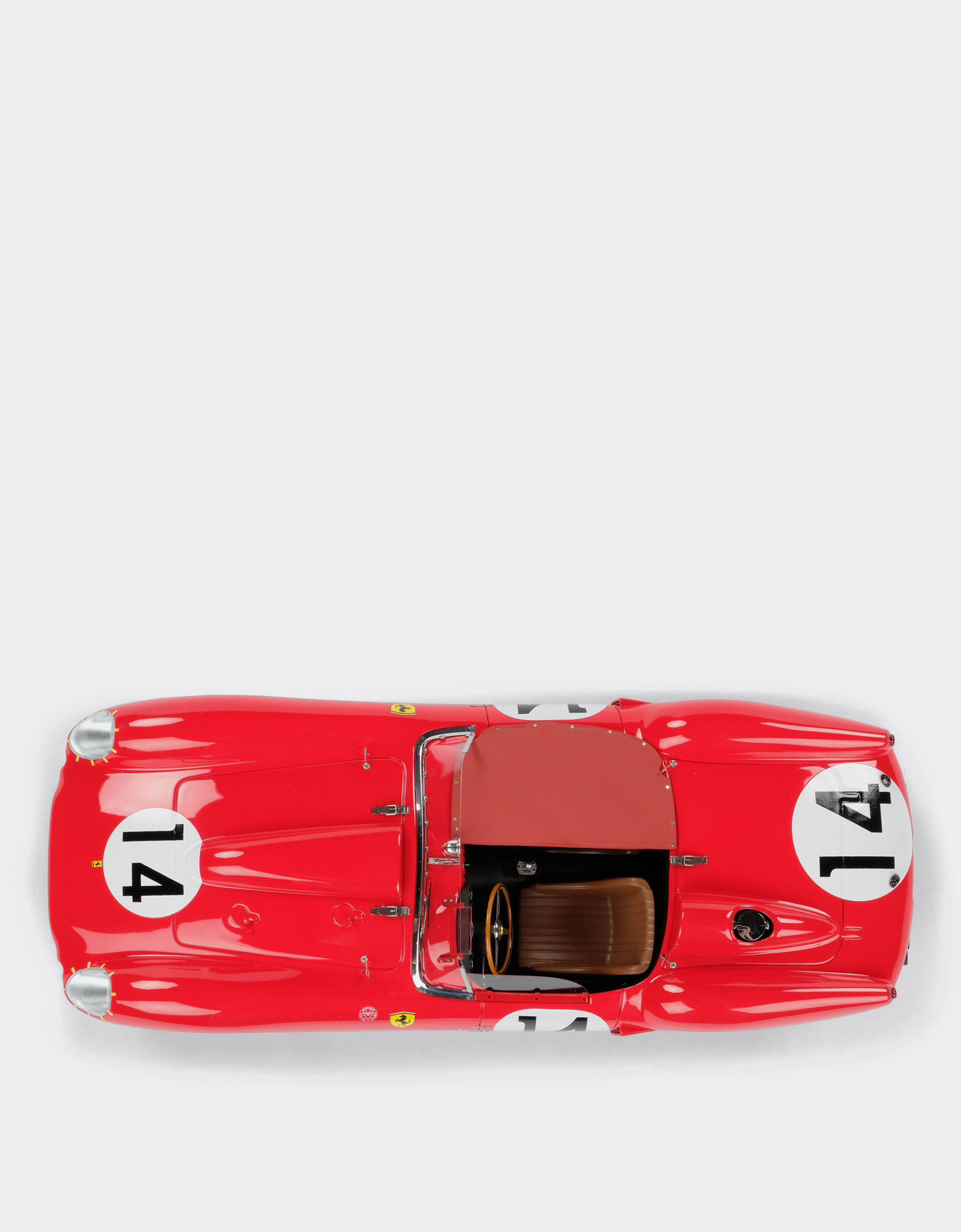Ferrari Ferrari 250 TR 1958 Le Mans model in 1:18 scale 红色 L7580f
