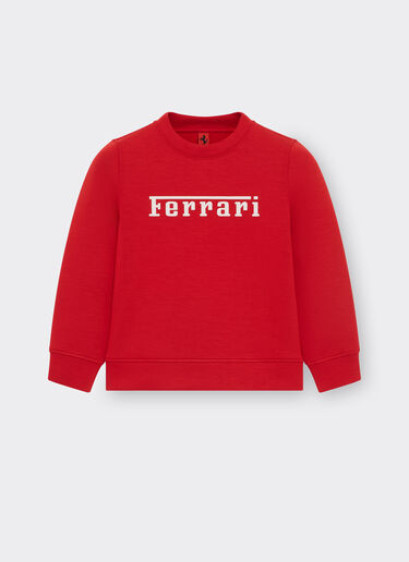 Scuba sweatshirt with Ferrari logo Ferrari Scuba sweatshirt with Ferrari logo Racing red 51064fK