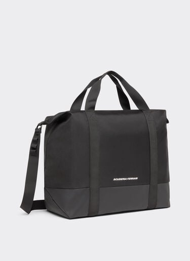  Weekender bag in technical fabric Nero SBNWE0003HMM0033f