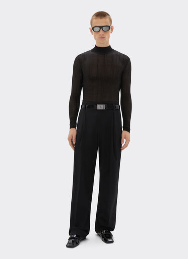 Ferrari Trousers in comfort wool Black 21623f