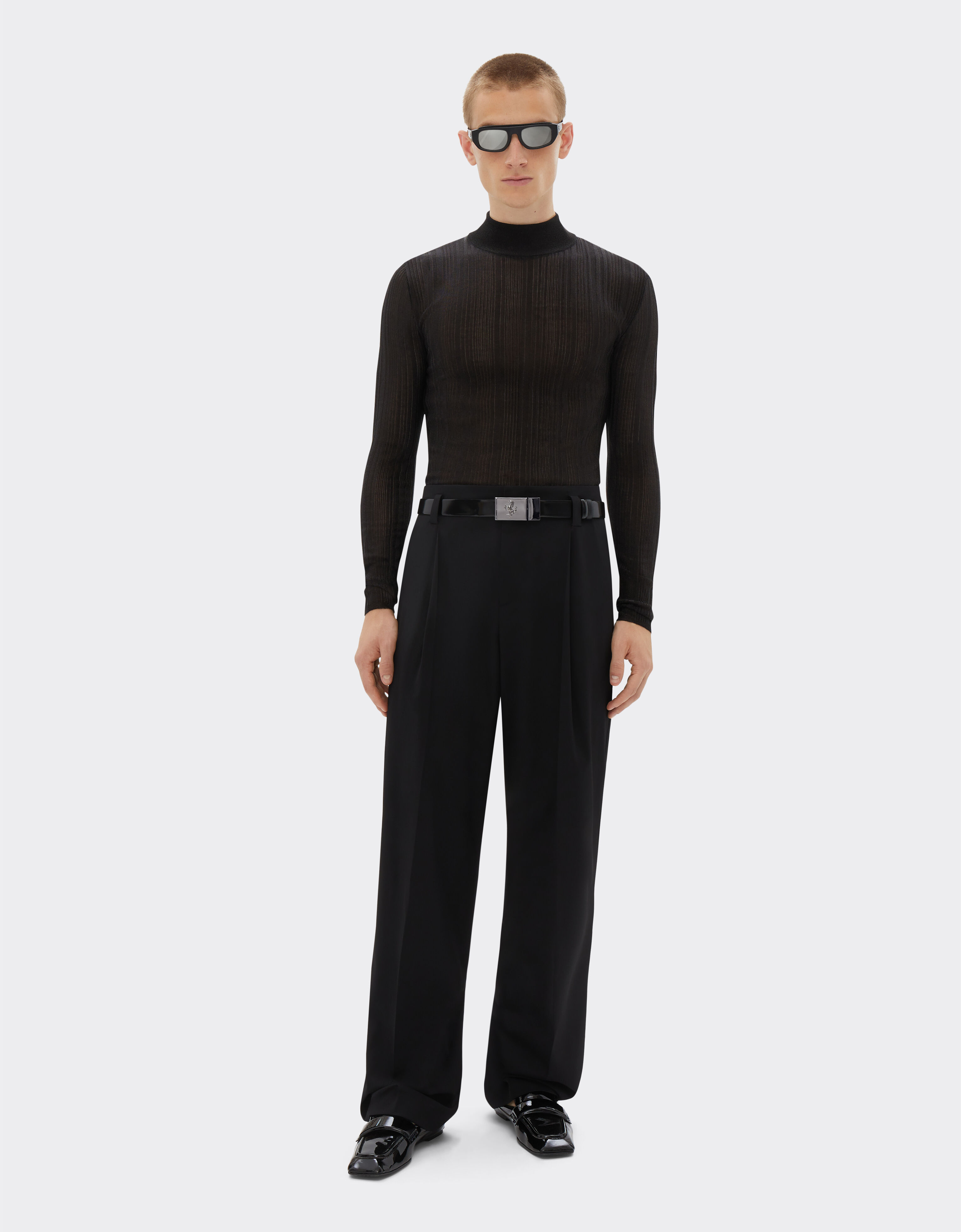 Ferrari Trousers in comfort wool Black 21623f