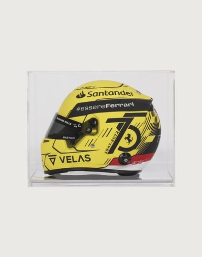 Ferrari Charles Leclerc Giallo Modena Special Edition mini helmet in 1:2 scale Yellow F0650f