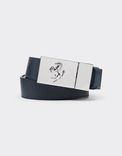 Ferrari Reversible leather belt Ultramarine 50411f