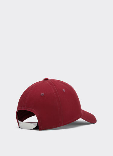 Ferrari Cotton cap with Ferrari logo Cherry 20403f