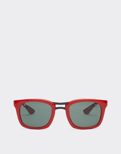 Ferrari Ray-Ban for Scuderia Ferrari RB8362MF red/dark carbon with dark green lenses Hide 20617f