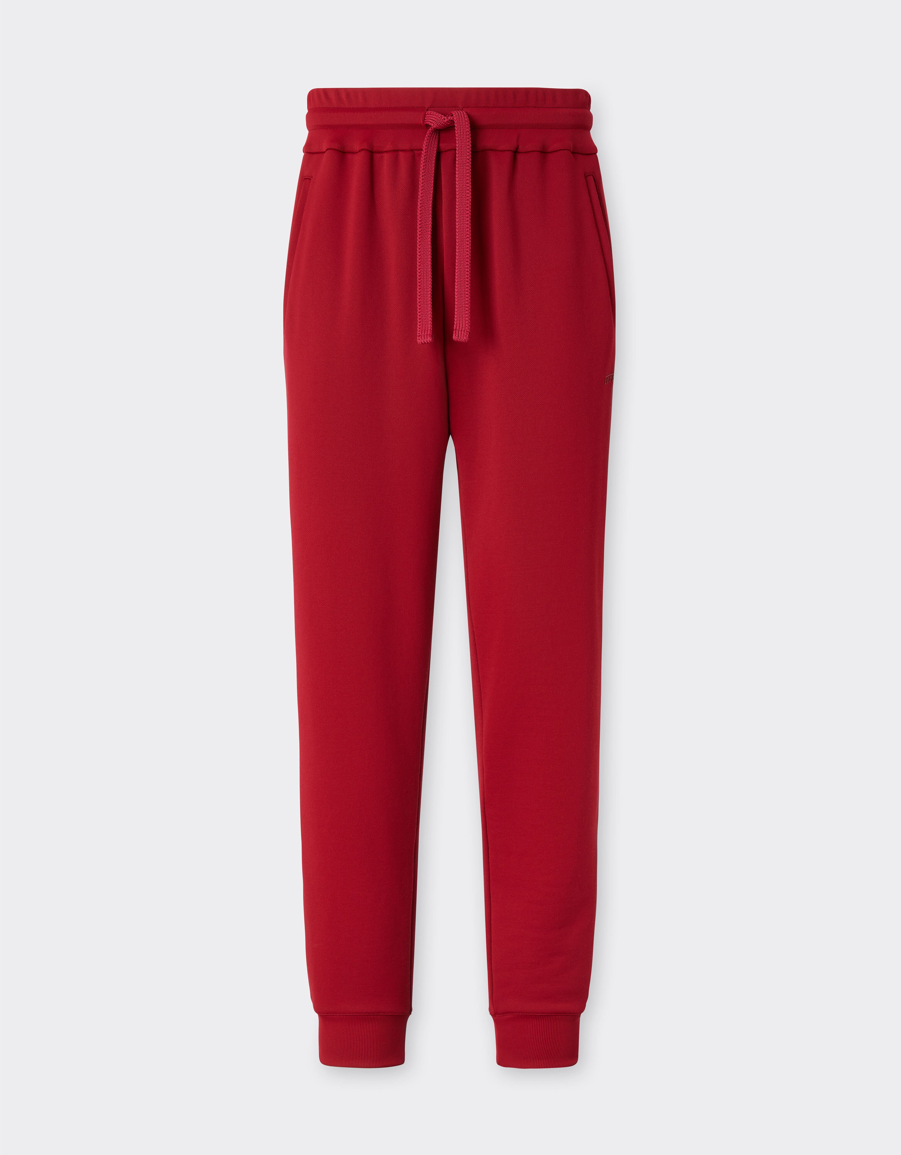Maison Redのメンズ Technical jersey fleece pants | Ferrari®