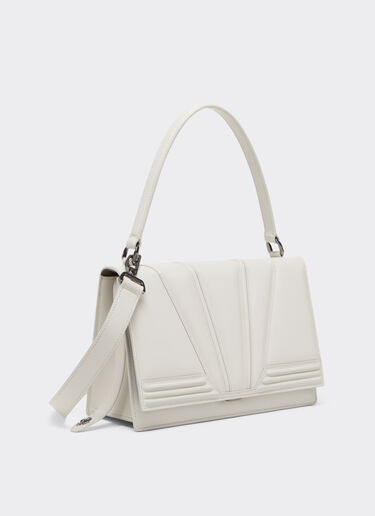 Ferrari Ferrari GT handbag in leather Ecru 21361f