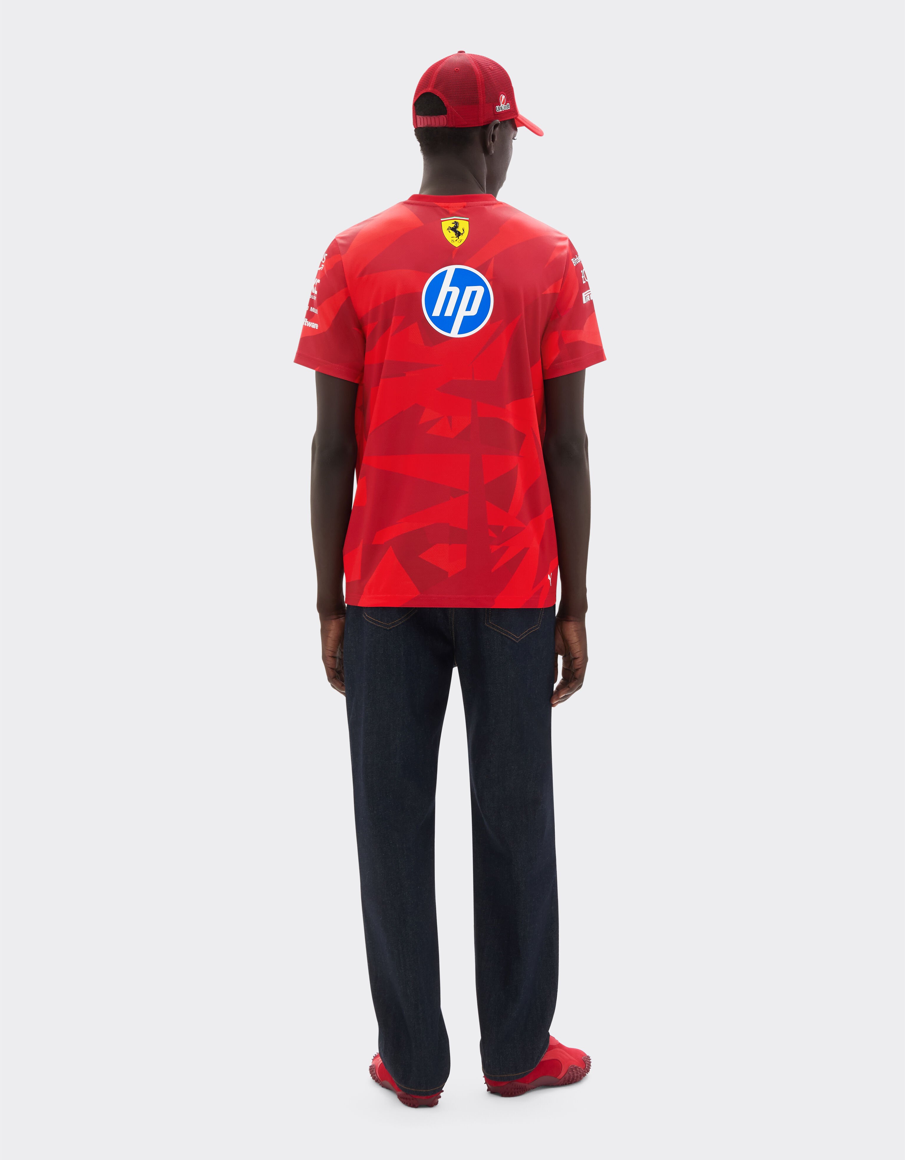 Puma T-shirt for Scuderia Ferrari HP Las Vegas Special Edition Ferrari Puma T-shirt for Scuderia Ferrari HP Las Vegas Special Edition Red LA0AFf