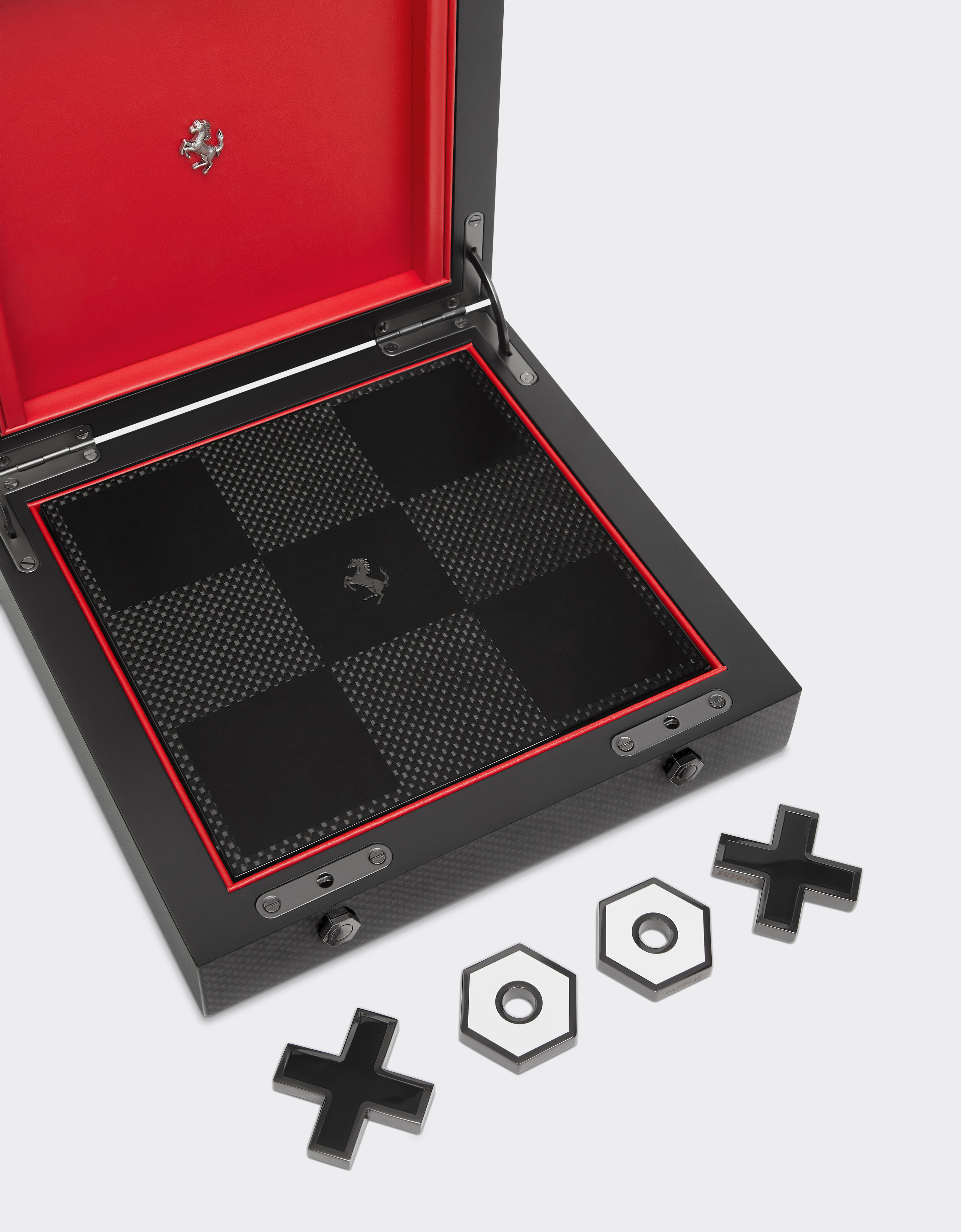 Ferrari Juego de tres en raya Negro 22062f