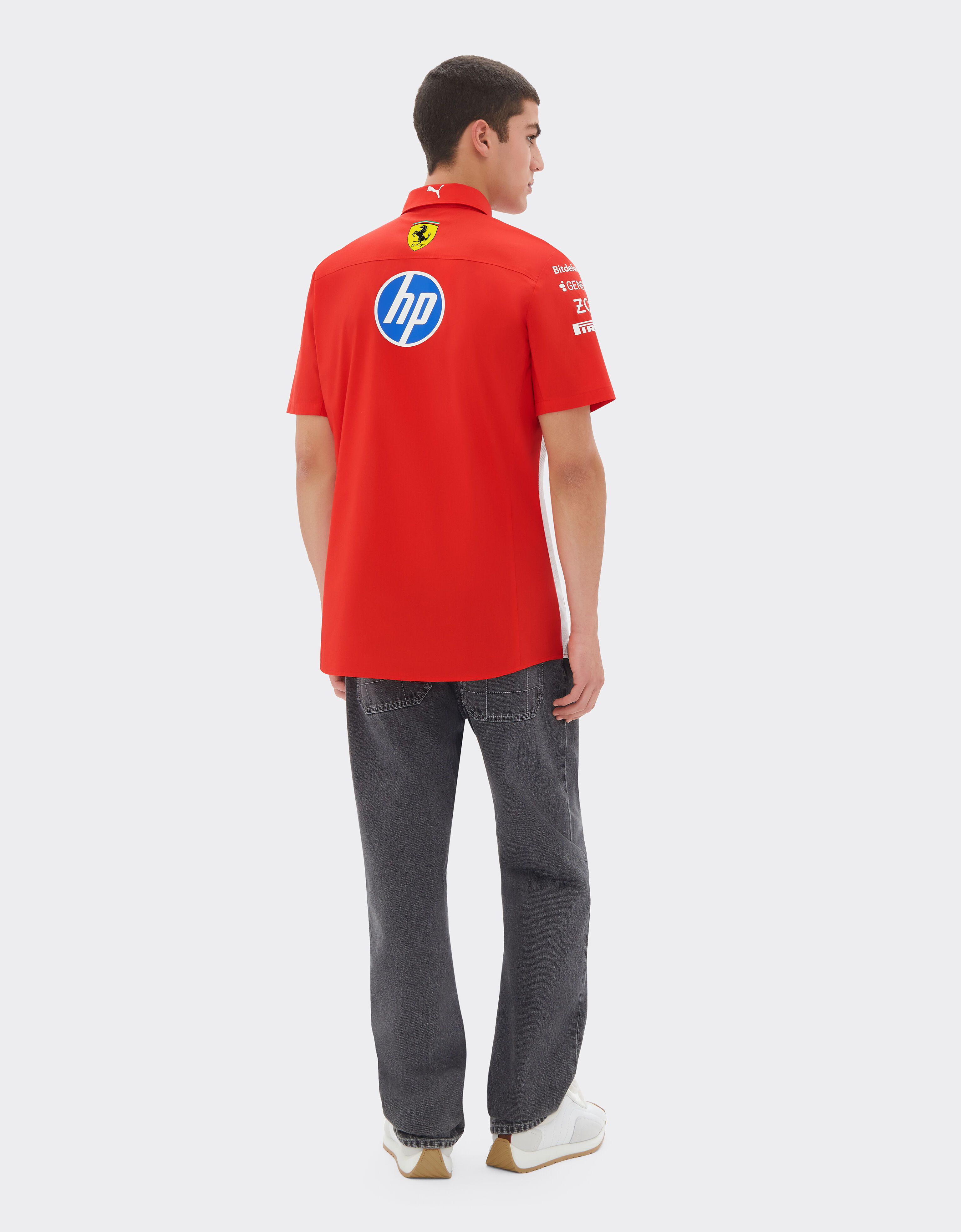 Ferrari Replica 2026 Puma for Scuderia Ferrari HP Shirt Red LA0HBf