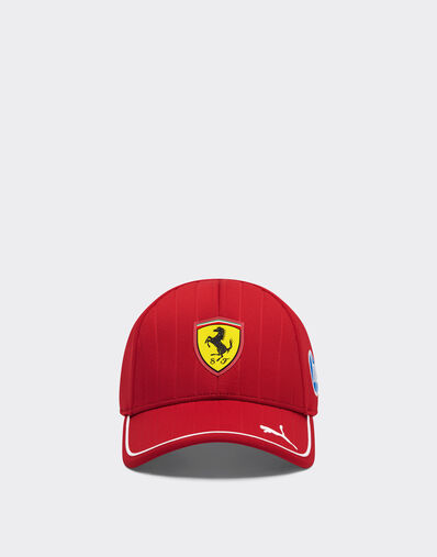 Ferrari 2025 Baseballkappe Team Puma für Scuderia Ferrari HP Kirsche LA01Uf