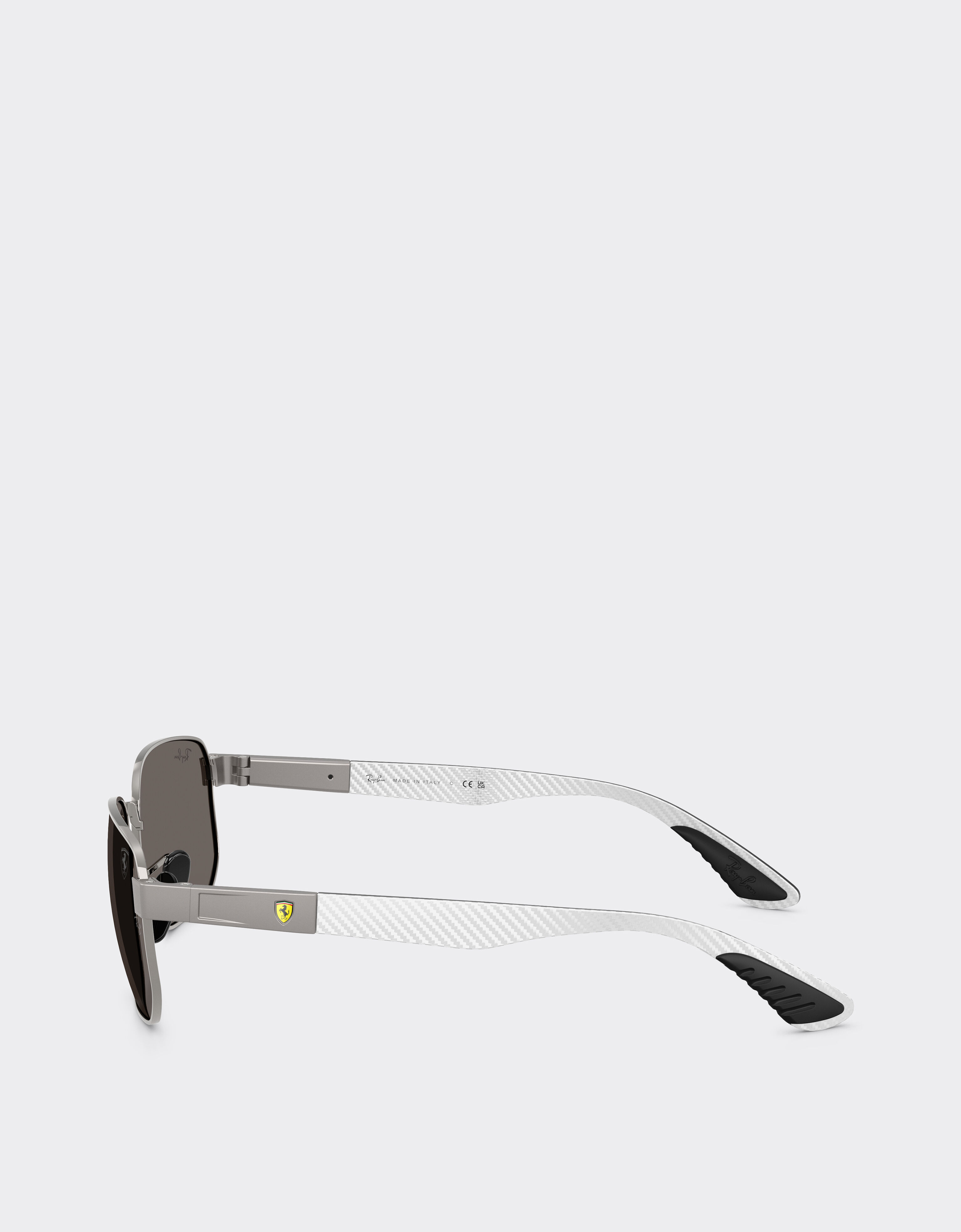 Ferrari Ray-Ban for Scuderia Ferrari RB8329M in gunmetal metal with dark grey lenses Gunmetal LA0JYf