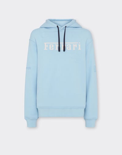 Ferrari Ferrari x Charles Leclerc hoodie Steel Blue 49124f