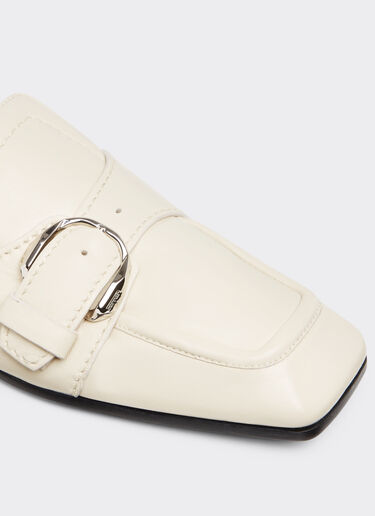 Ferrari Leather loafers Ecru 22228f
