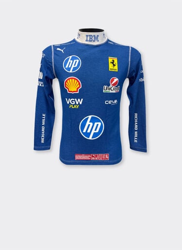 Puma for Scuderia Ferrari HP Charles Leclerc Monza 2025 racing undersuit Ferrari Puma for Scuderia Ferrari HP Charles Leclerc Monza 2025 racing undersuit Blu Scozia LA0CMf