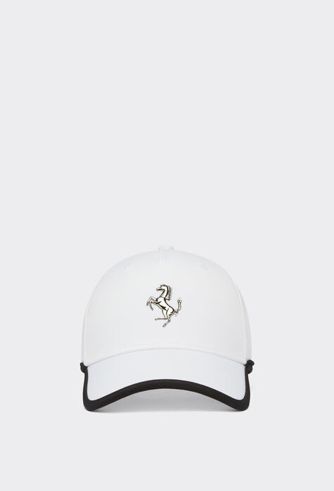 Ferrari Baseball hat with contrast band Optical White 48490f