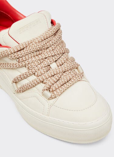 Ferrari x Charles Leclerc low-top nubuck trainers Ferrari Ferrari x Charles Leclerc low-top nubuck trainers Ecru 49186f