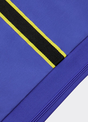 Ferrari Cotton jumper with 3D taping Antique Blue 48527fK